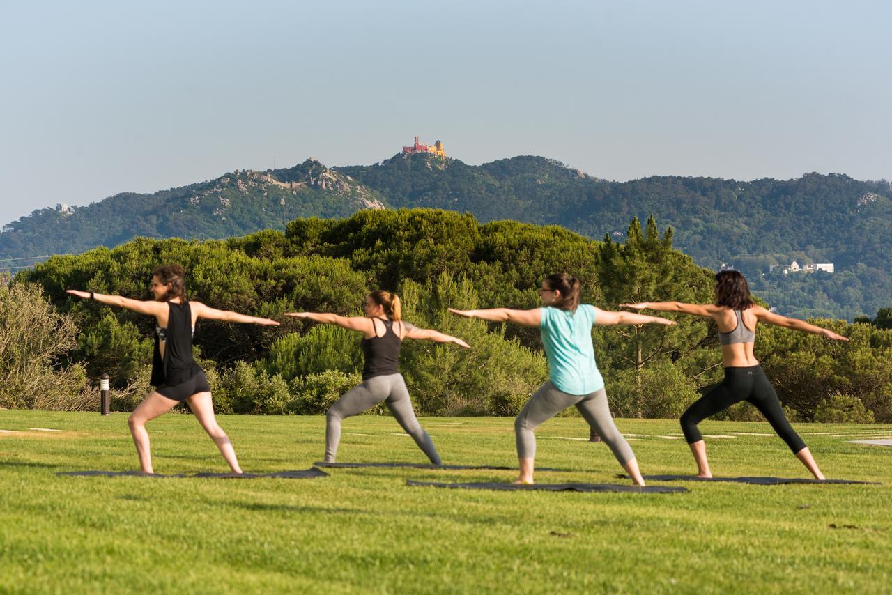 Vila Gale Sintra Exterior foto A group of people practicing yoga